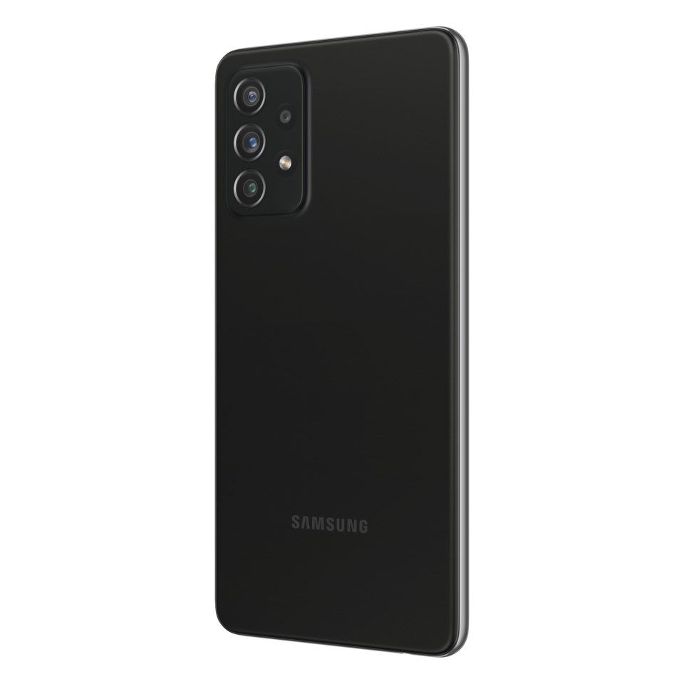 Samsung Galaxy A72 LTE Mobiltelefon 128 GB Svart