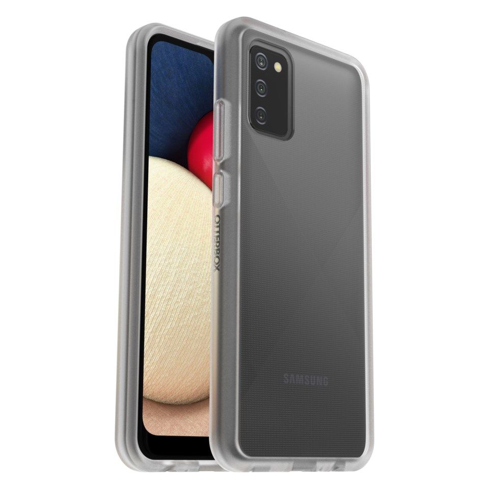 Otterbox React Etui for Galaxy A02s Transparent