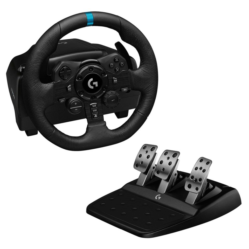 Logitech G 923 Driving Force Ratt for Playstation og PC