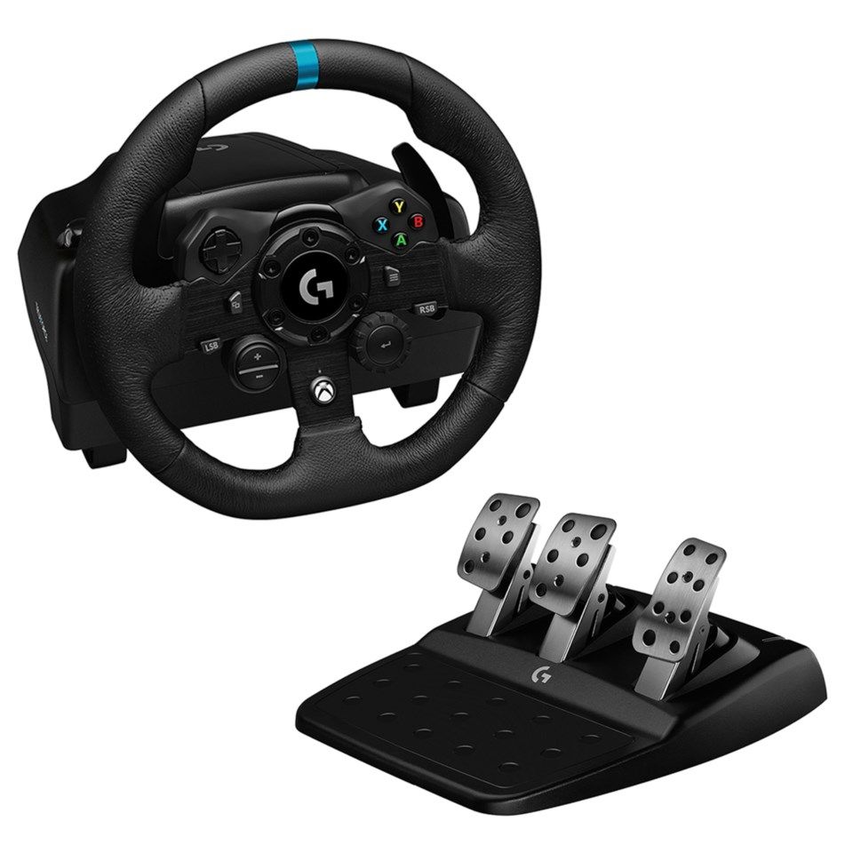 Logitech G 923 Driving Force Ratt til Xbox og PC