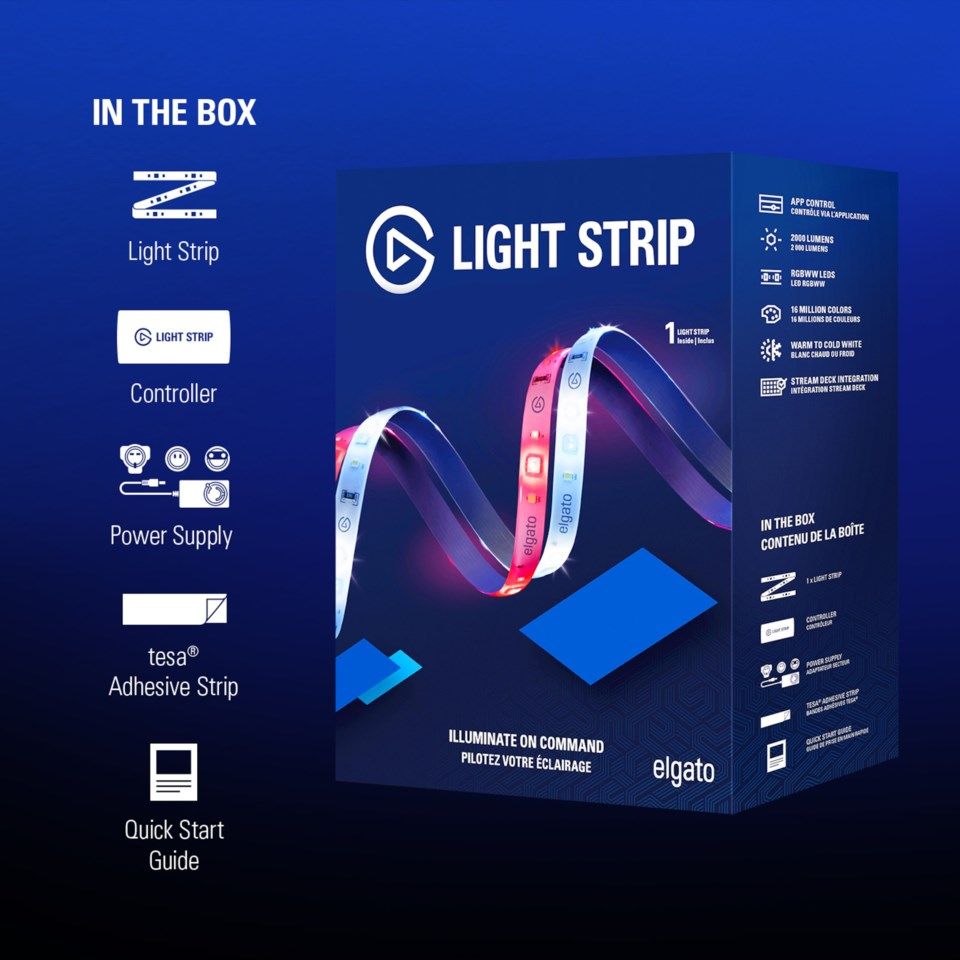 Elgato Light Strip Smart LED-list med Wifi 2 m