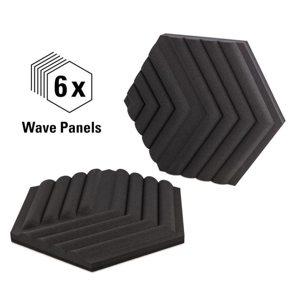 Elgato Wave Noise Reduction Panels - Startpakke Svart