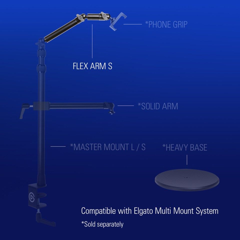 Elgato Multi Mount Flex Arm Kit Small (25 cm)