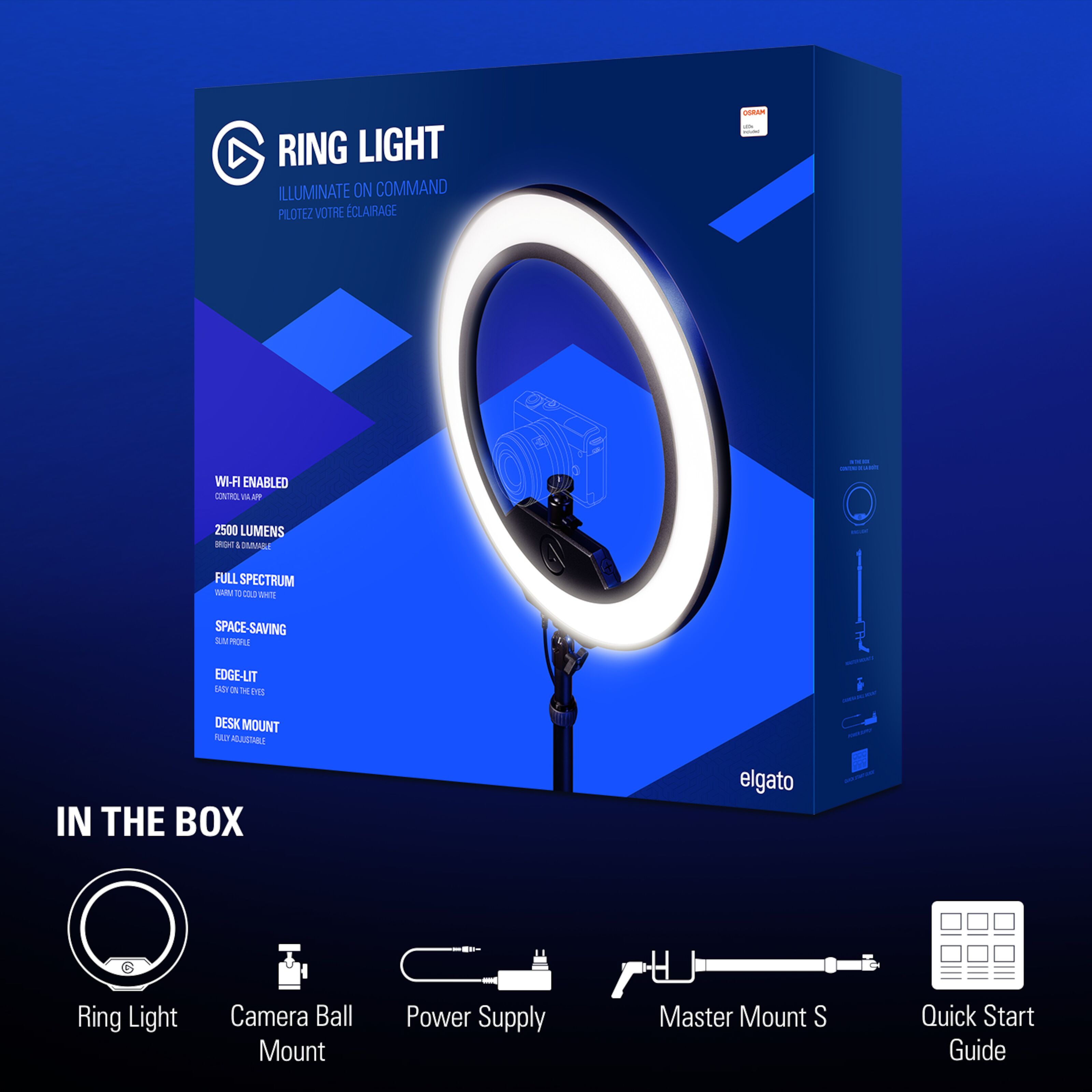 Elgato Ring Light Ringbelysning Streamingtillbehör