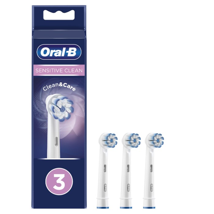 Oral-B Sensitive Clean & Care Tandborsthuvud 3-pack