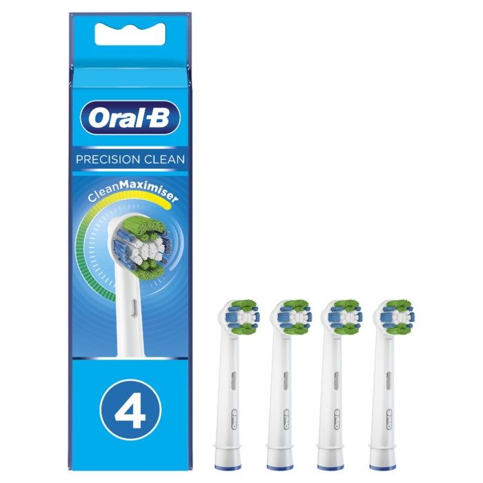 Oral-B Precision Clean Tandborsthuvud 4-pack