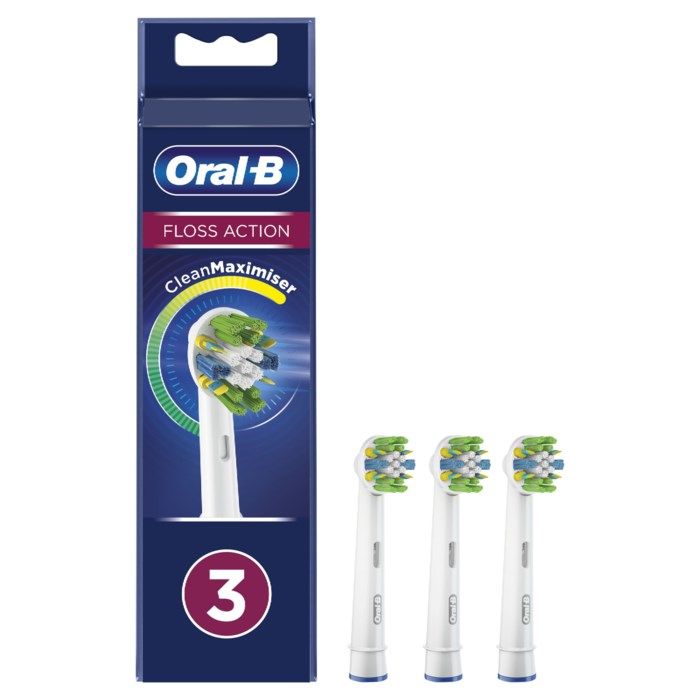 Oral-B Flossaction Tandborsthuvud 3-pack