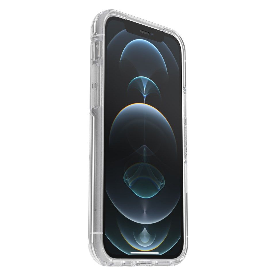 Otterbox Symmetry Tåligt skal för iPhone 12 och 12 Pro Klar