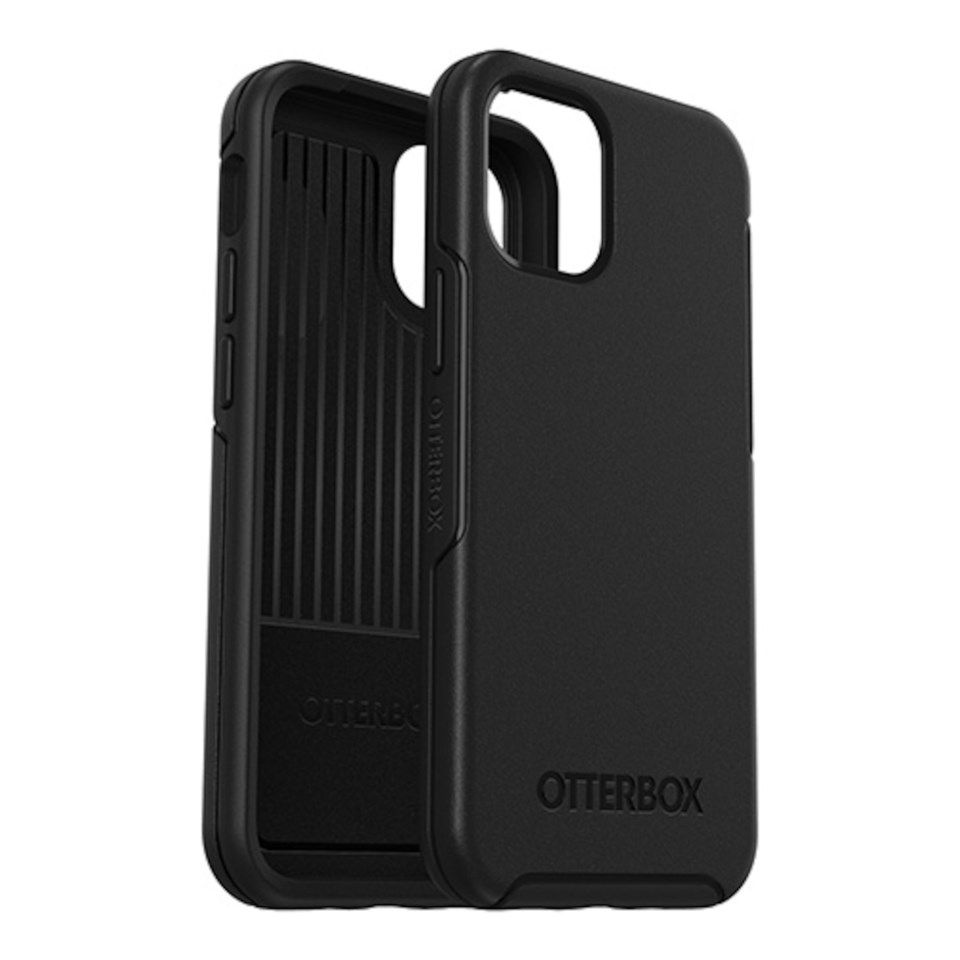 Otterbox Symmetry Robust deksel for iPhone 12 Mini Svart