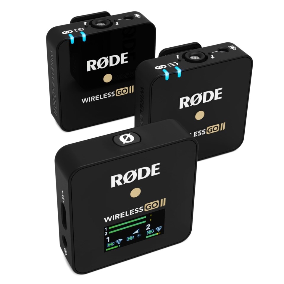 Rode Wireless Go II Trådlöst mikrofonsystem