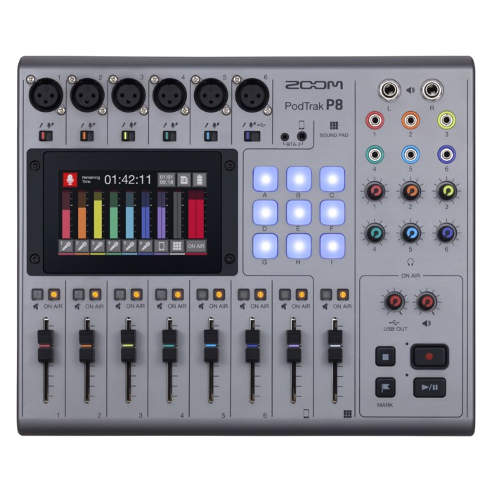 Zoom Podtrak P8 Innspillingsenhet