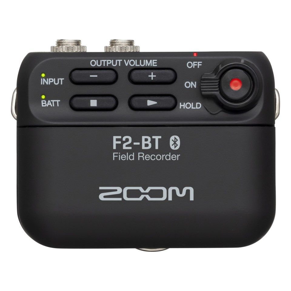 Zoom F2-BT Ljudinspelare med mygga
