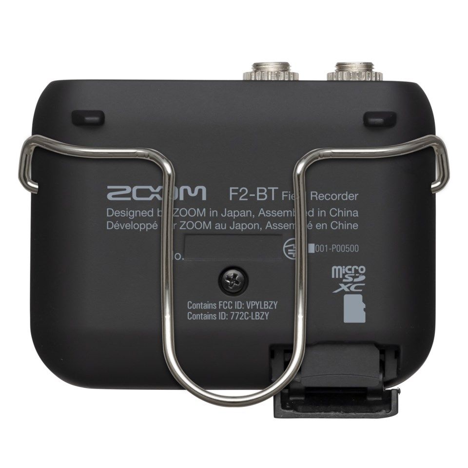 Zoom F2-BT Lydinnspiller med myggmikrofon