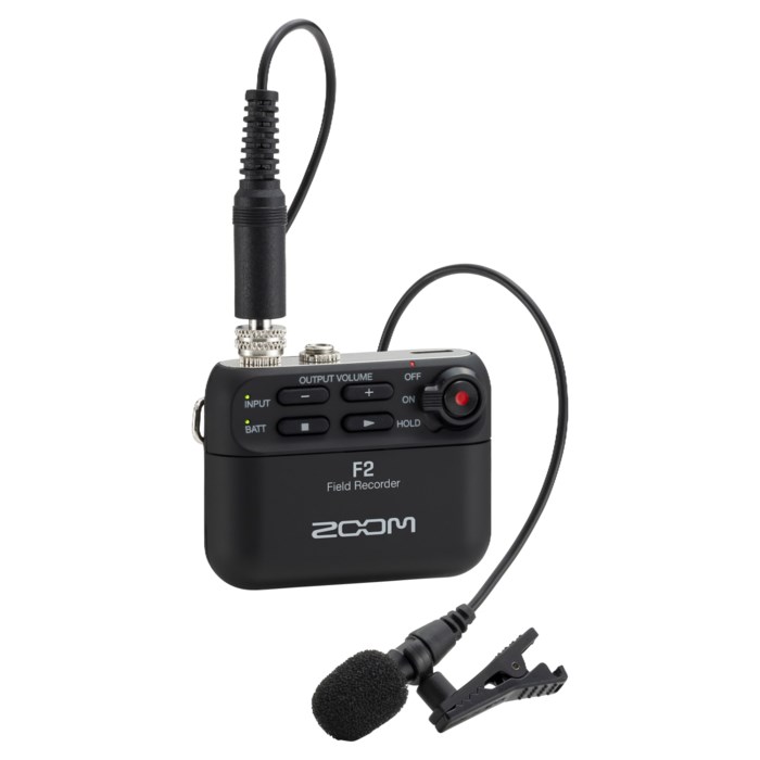 Zoom F2 Lydinnspiller med myggmikrofon