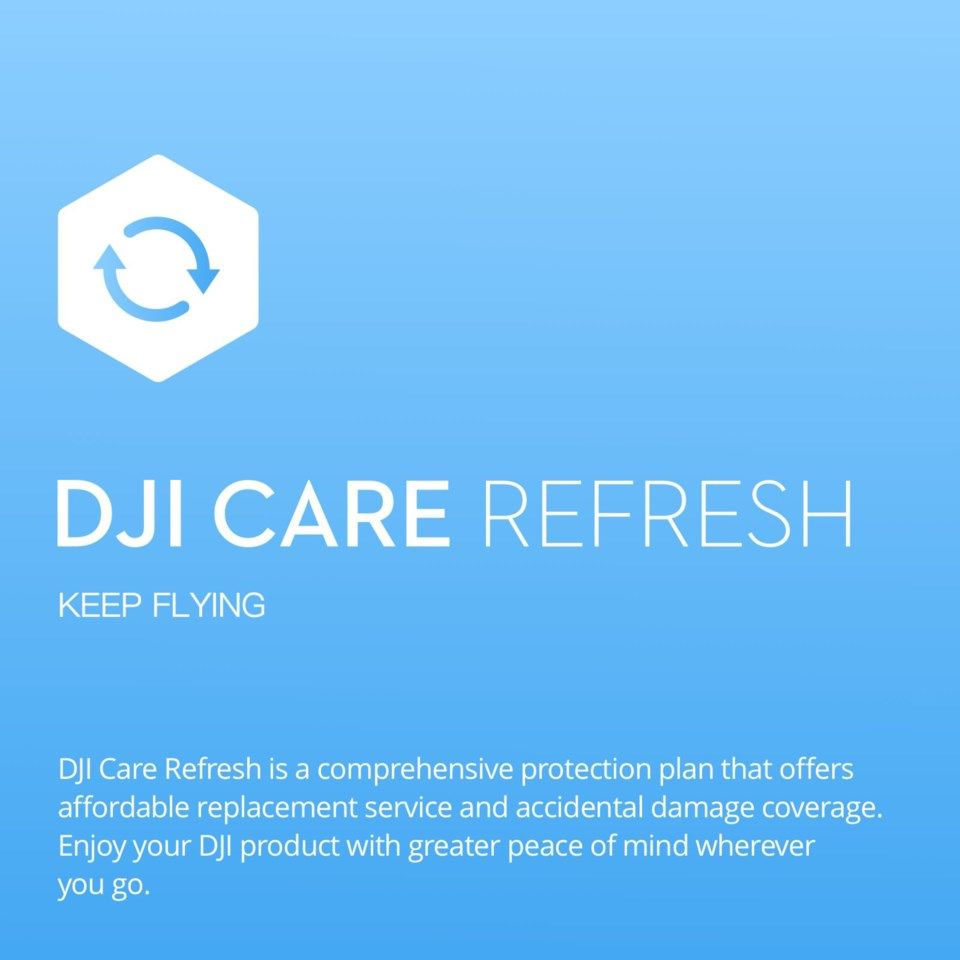 Dji Care 1 Year Refresh Beskyttelsesplan til Air 2S