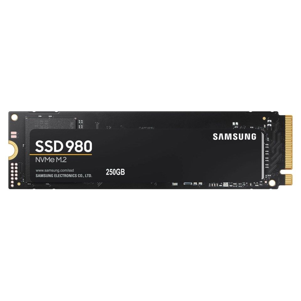 Samsung 980 M.2 NVMe SSD 250 GB