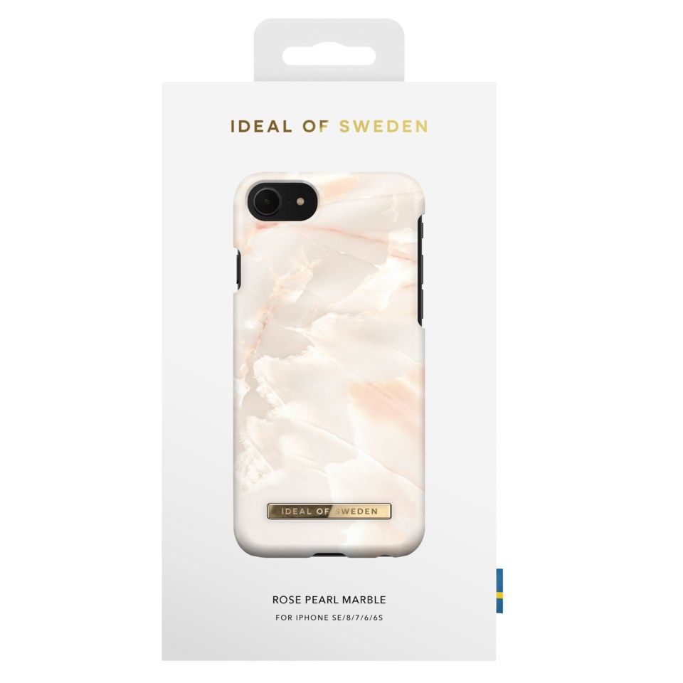 IDEAL OF SWEDEN Mobildeksel for iPhone 6-8 og SE (2020/2022) Rose Pearl Marble