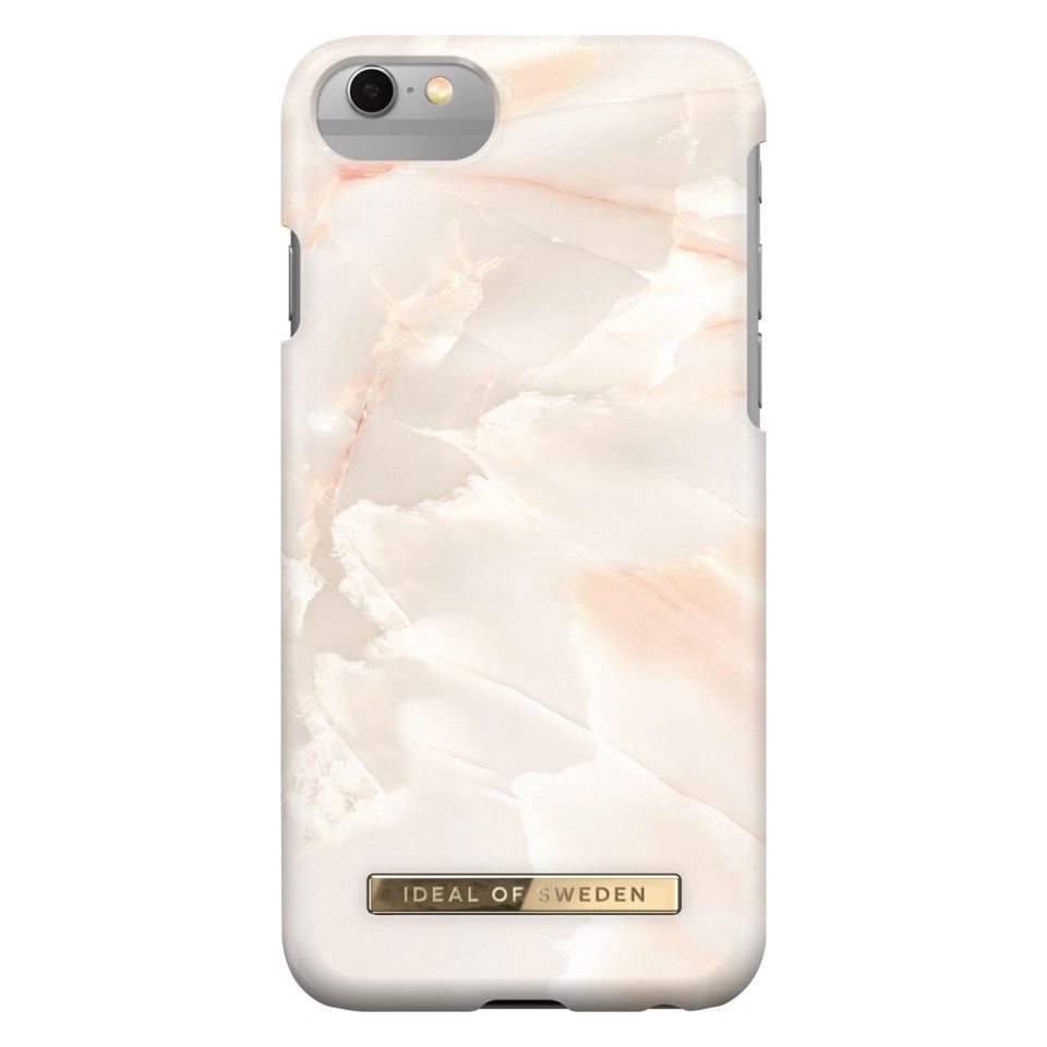 IDEAL OF SWEDEN Mobildeksel for iPhone 6-8 og SE 2020 Rose Pearl Marble