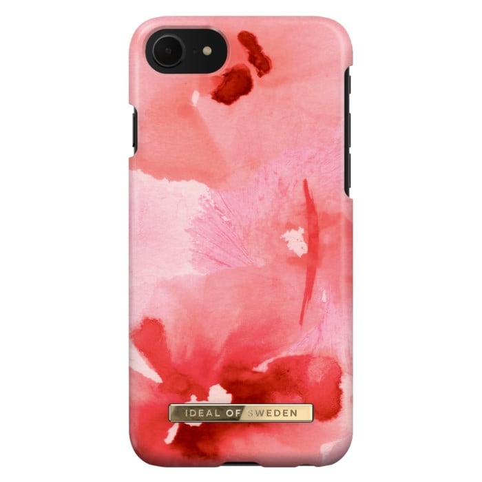 IDEAL OF SWEDEN Mobilskal för iPhone 6-8 och SE 2020/2022 Coral Blush Floral