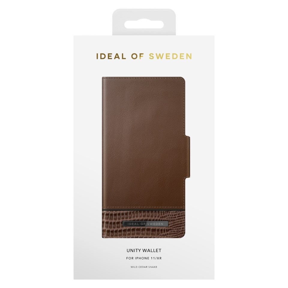IDEAL OF SWEDEN Wild Cedar Magnetisk mobiletui for iPhone 11 og XR