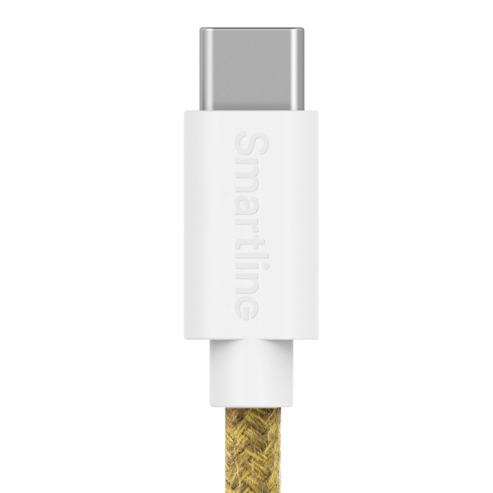 Smartline Fuzzy USB-C-kabel til USB 2 m Sand