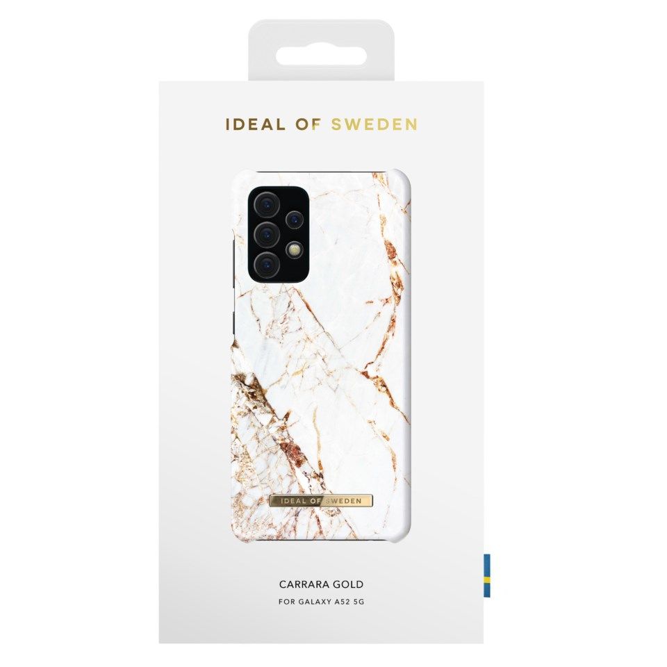 IDEAL OF SWEDEN Mobildeksel for Galaxy A52 Carrara Gold