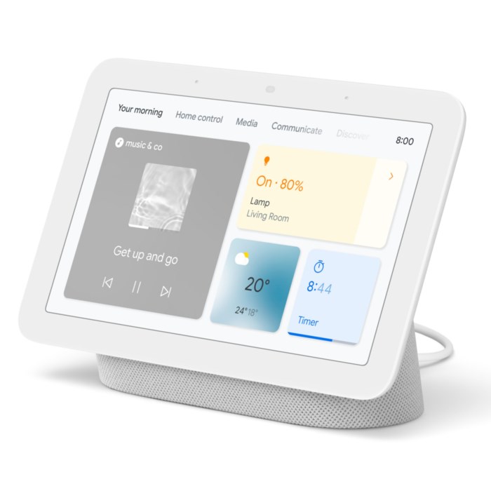 Google Nest Hub 2a generationen Kalk