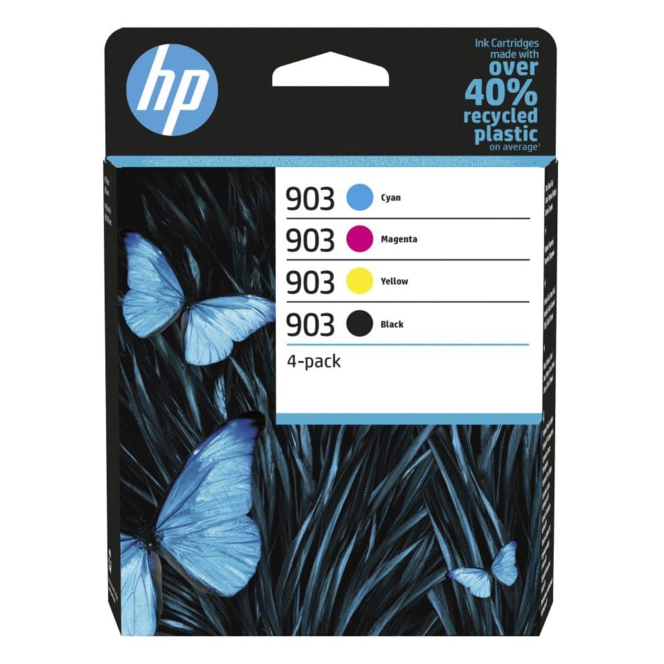 HP 903 Blekkpatroner 4-pk.