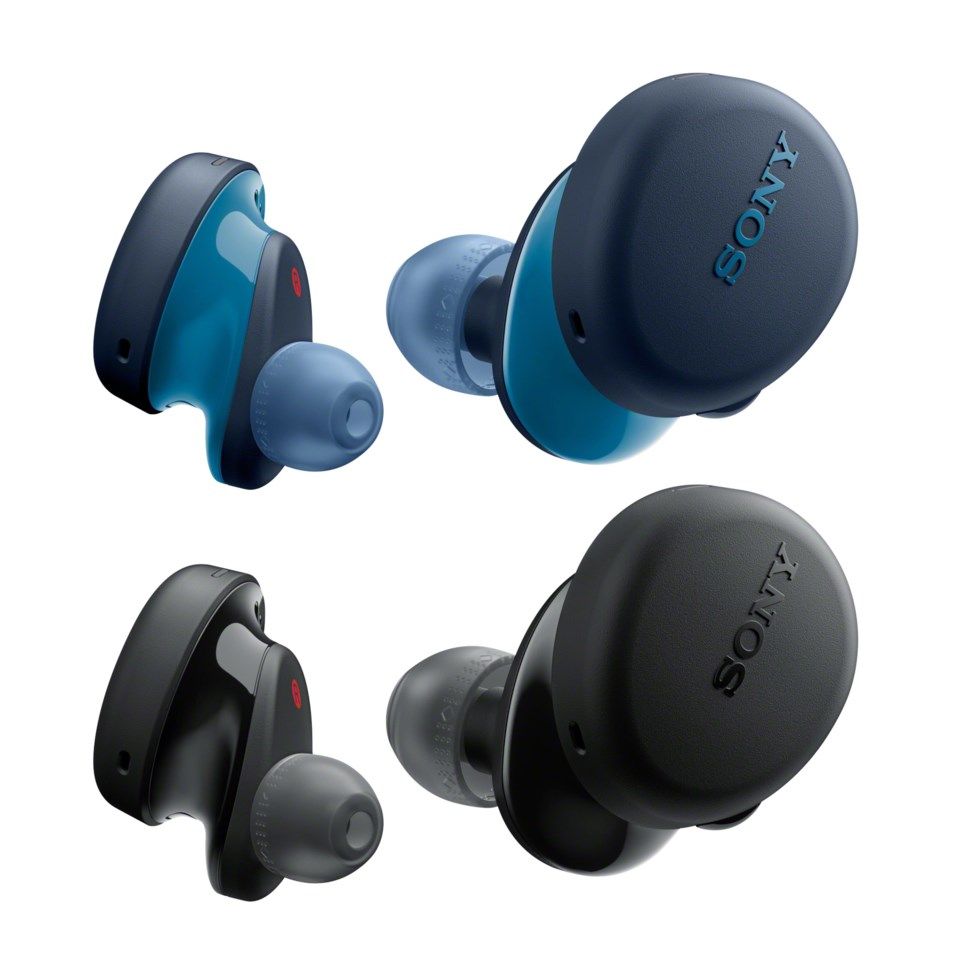 Sony WF-XB700 trådlösa hörlurar Blå