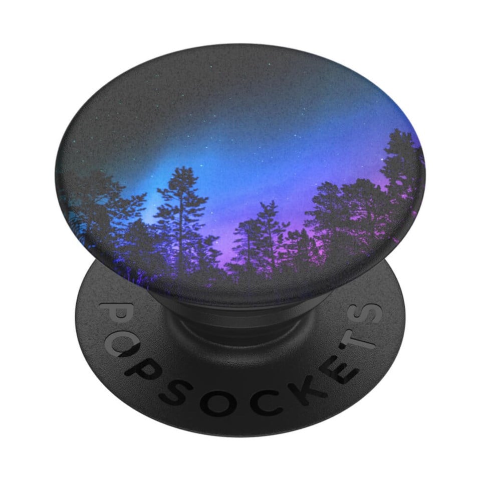 Popsockets Avtagbart grepp för mobil Aurora Woods