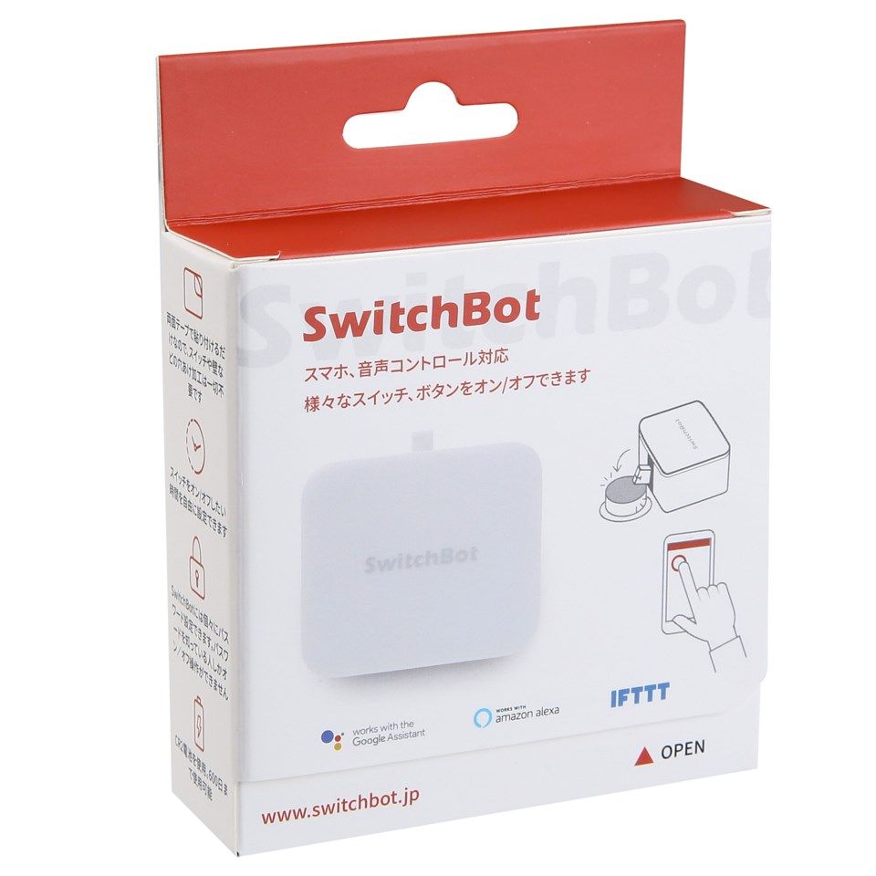 SwitchBot Bot Knapptryckare Vit