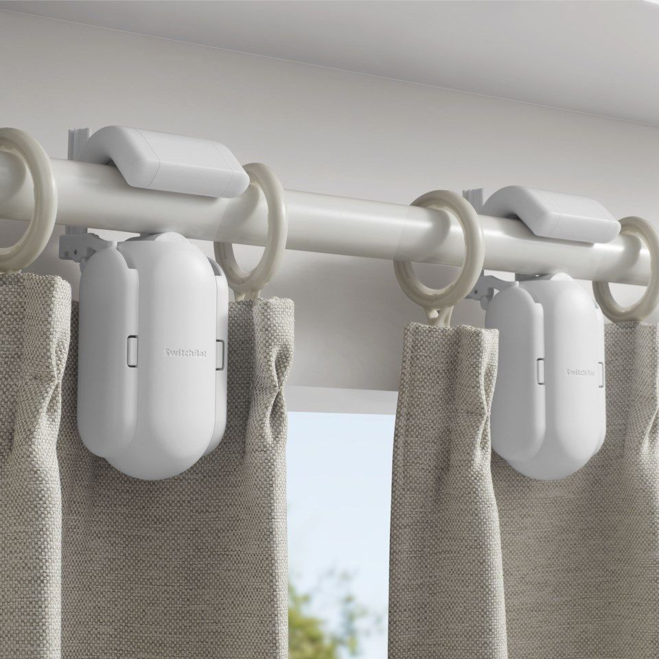 SwitchBot Curtain Gardinkontroll för gardinstång Vit