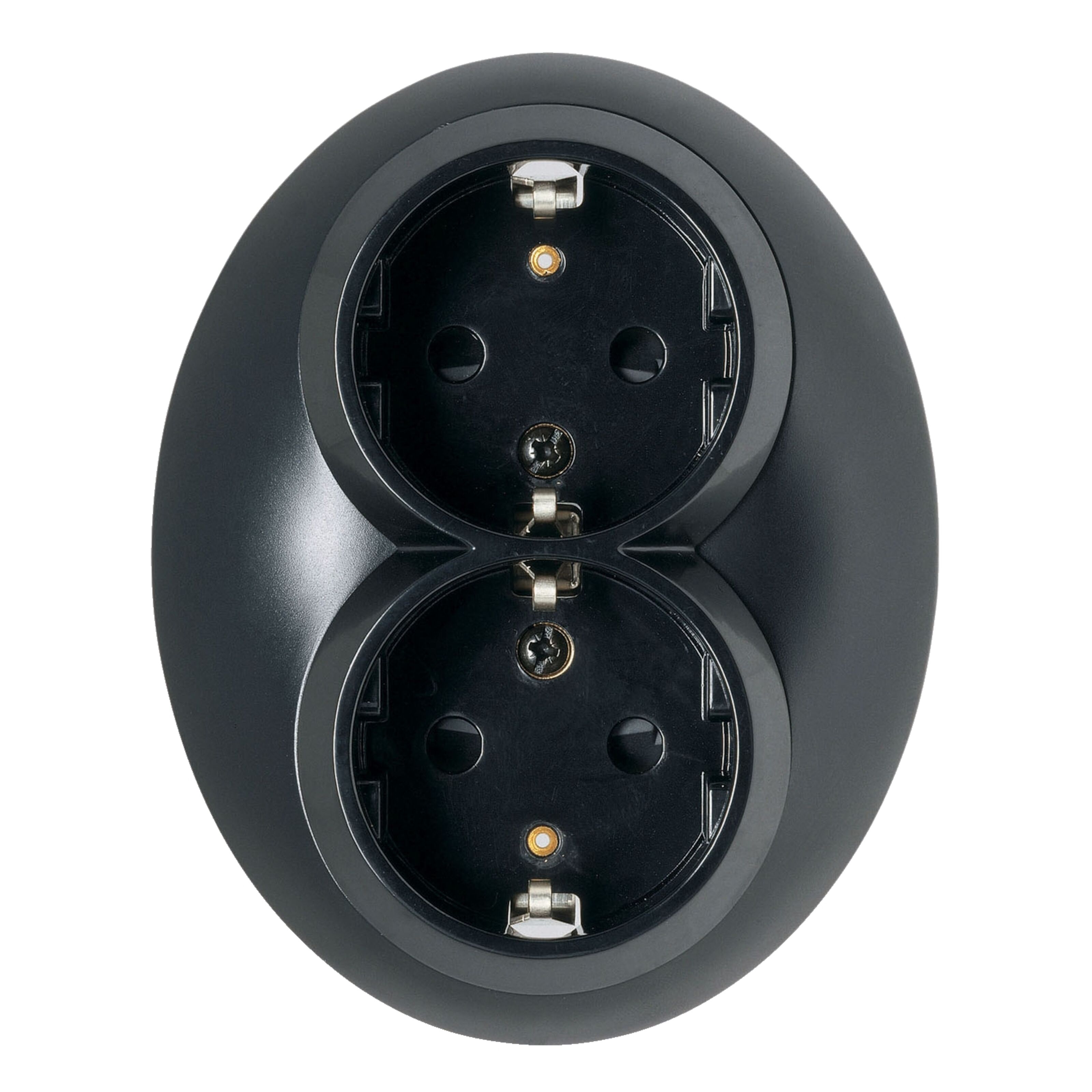 Schneider Electric Renova Jordat vagguttag 2-vags Infalld Svart ...