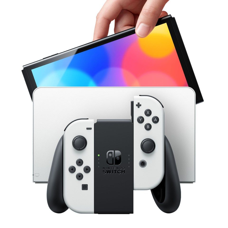 Nintendo Switch (OLED) Spelkonsol 7” Vit