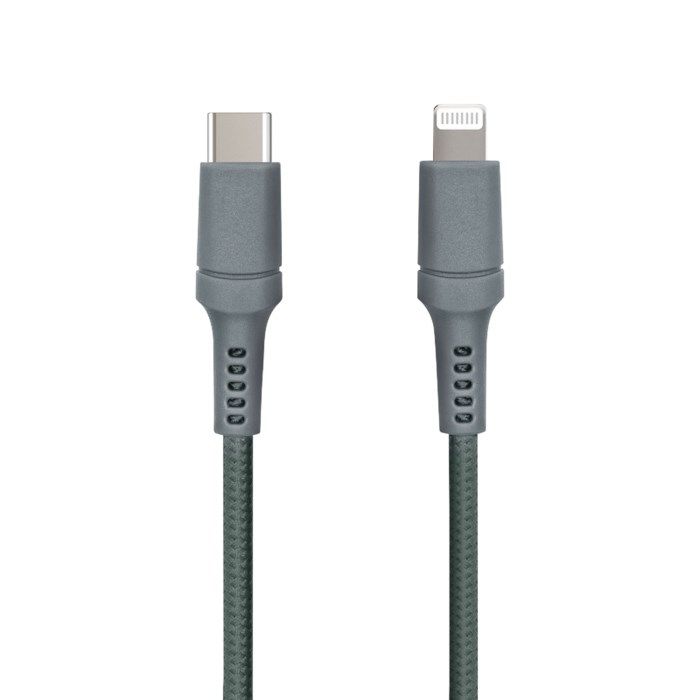 Nomadelic USB-C till Lightning 0.5 m Gröngrå