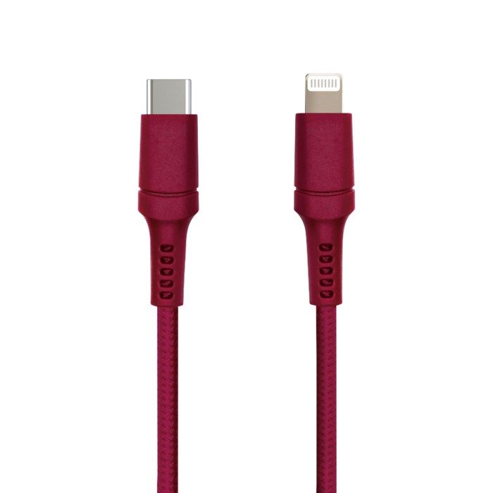 Nomadelic USB-C till Lightning 0.5 m Röd