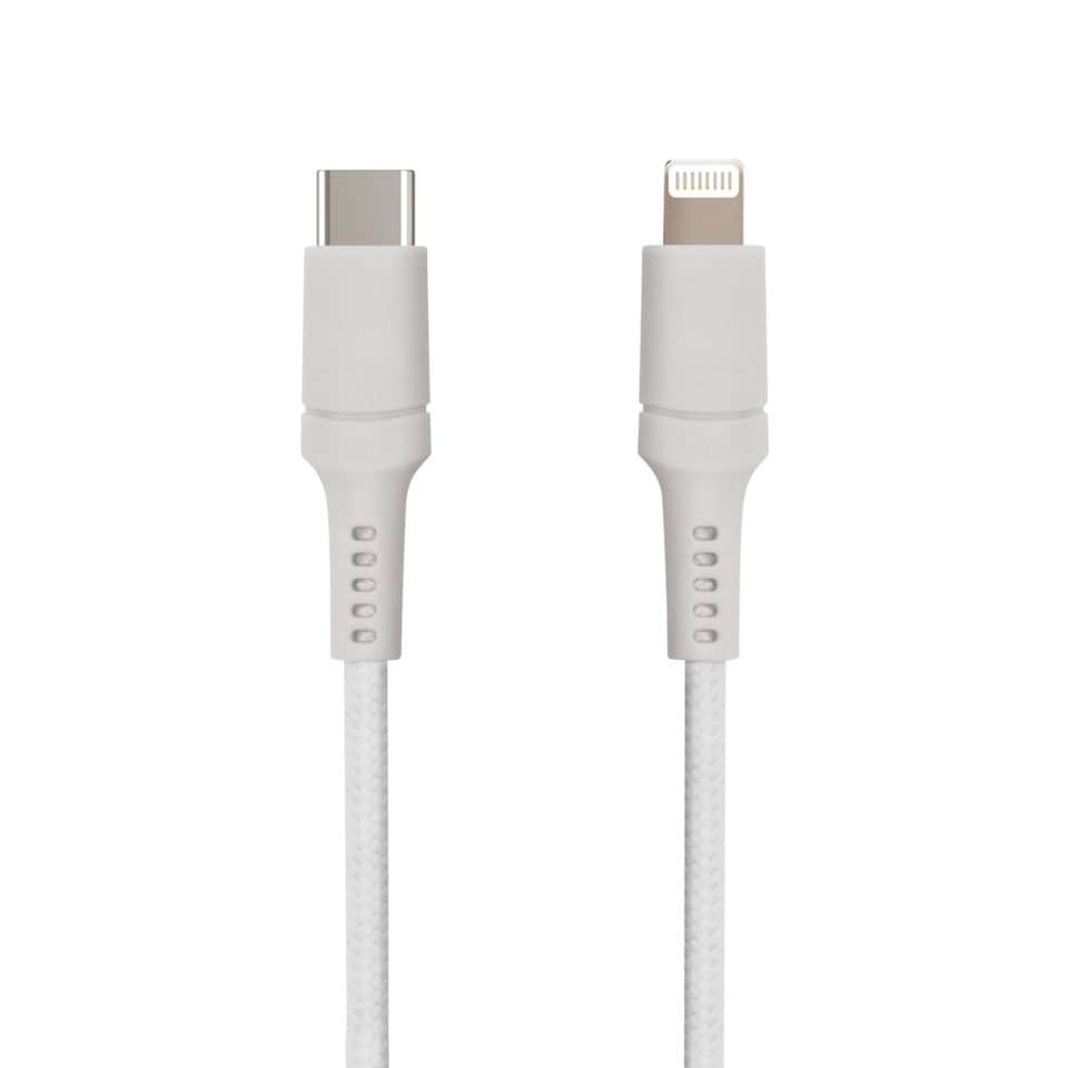 USB-C till Lightning 0.5 m Grå