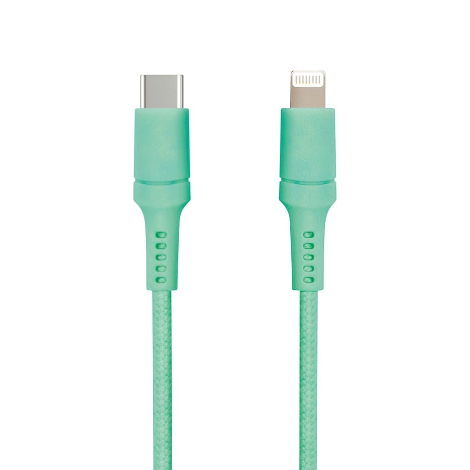 Nomadelic USB-C till Lightning 0.5 m Teal