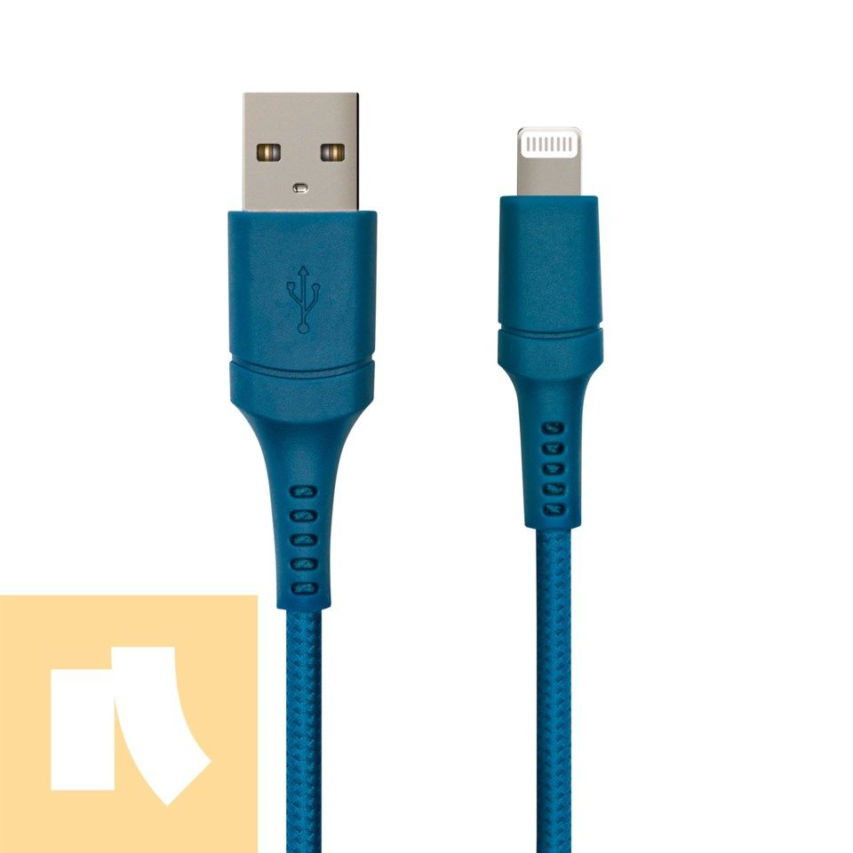 Nomadelic USB-A till Lightning 0.5 m Blå
