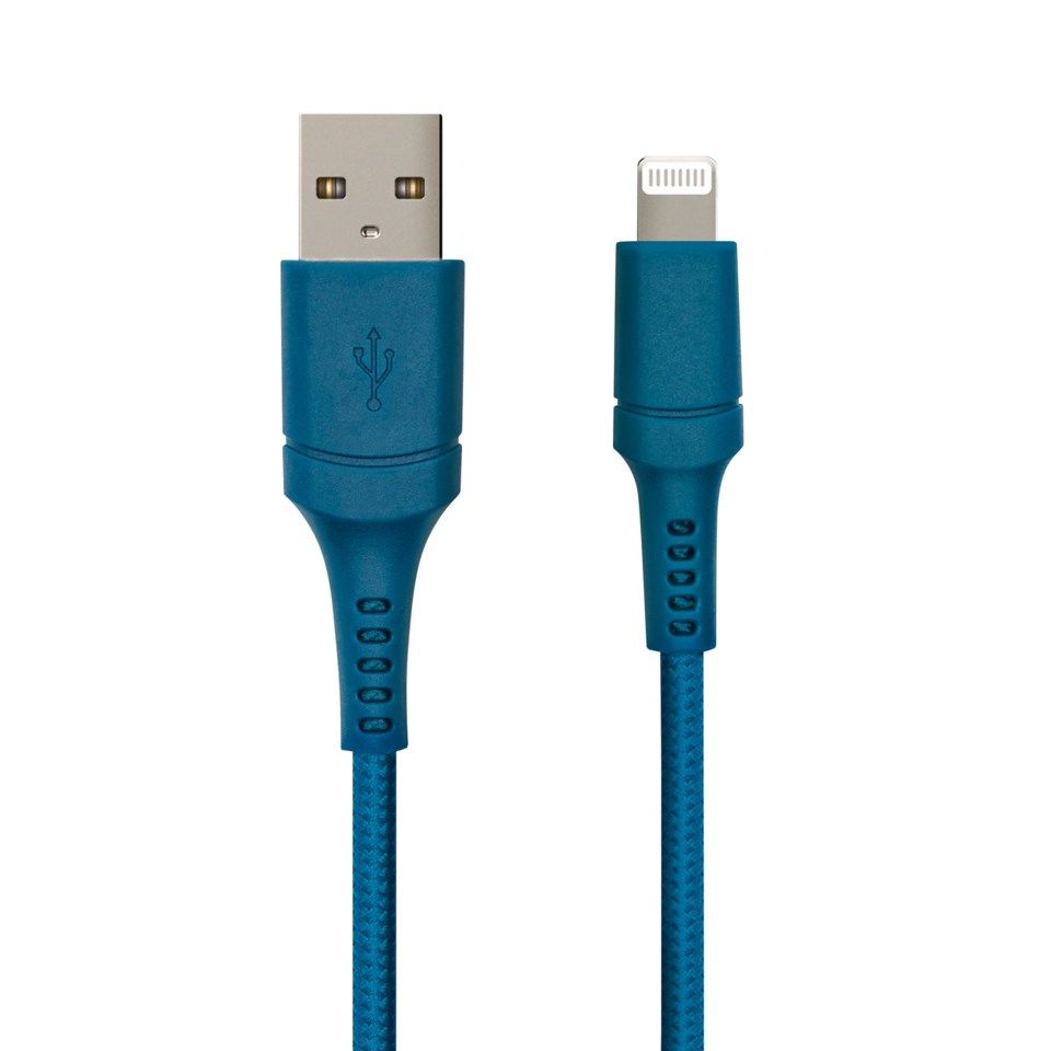 Nomadelic USB-A til Lightning 0.5 m Blå