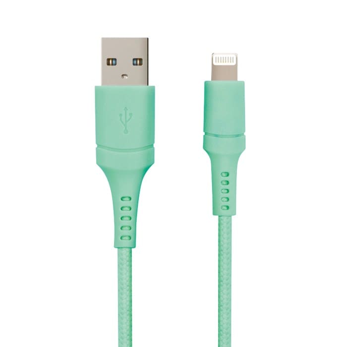 Nomadelic USB-A till Lightning 0.5 m Teal