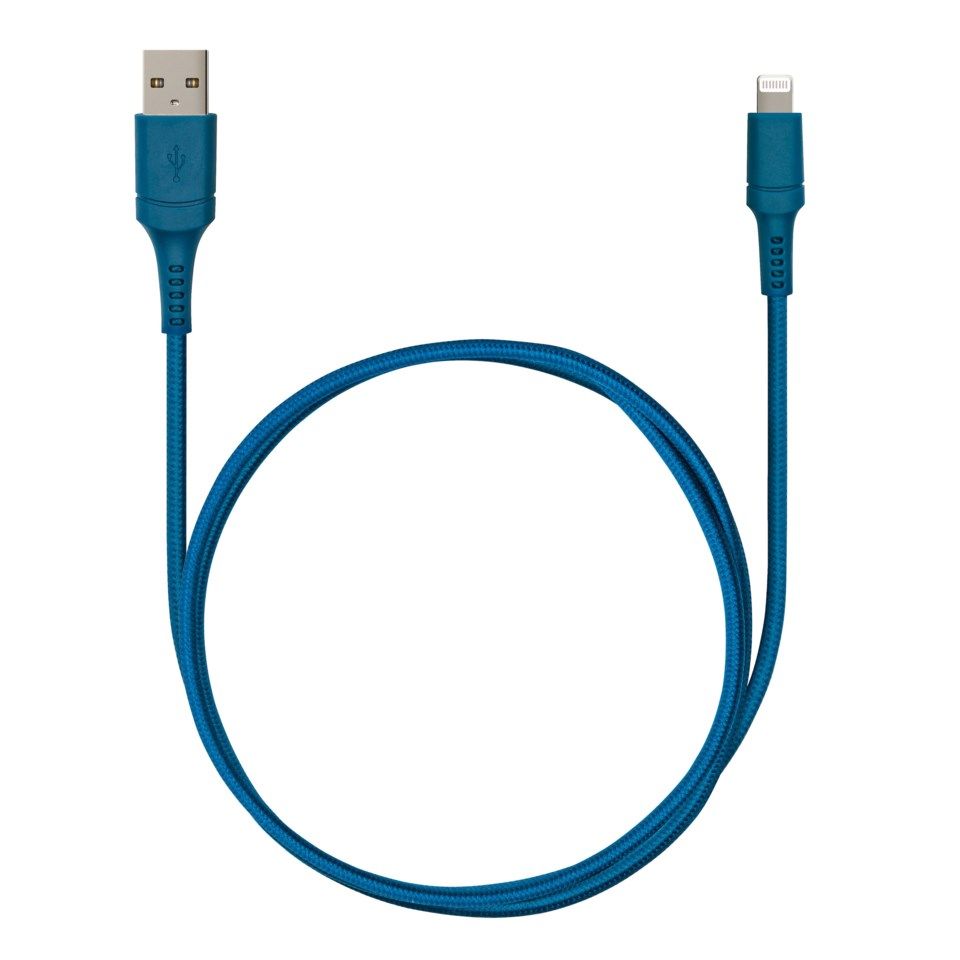Nomadelic USB-A til Lightning 1.5 m Blå