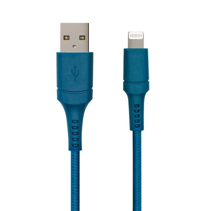 Nomadelic USB-A till Lightning 2.5 m Blå