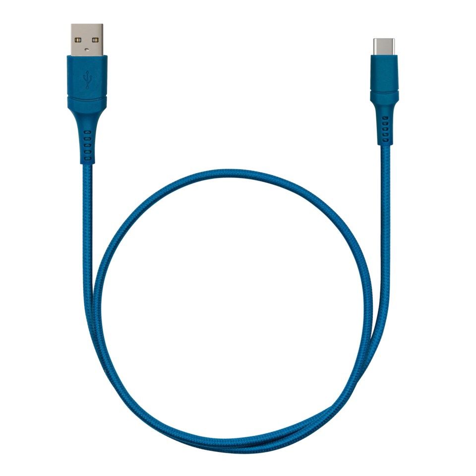 Nomadelic USB-A till USB-C 0.5 m Blå