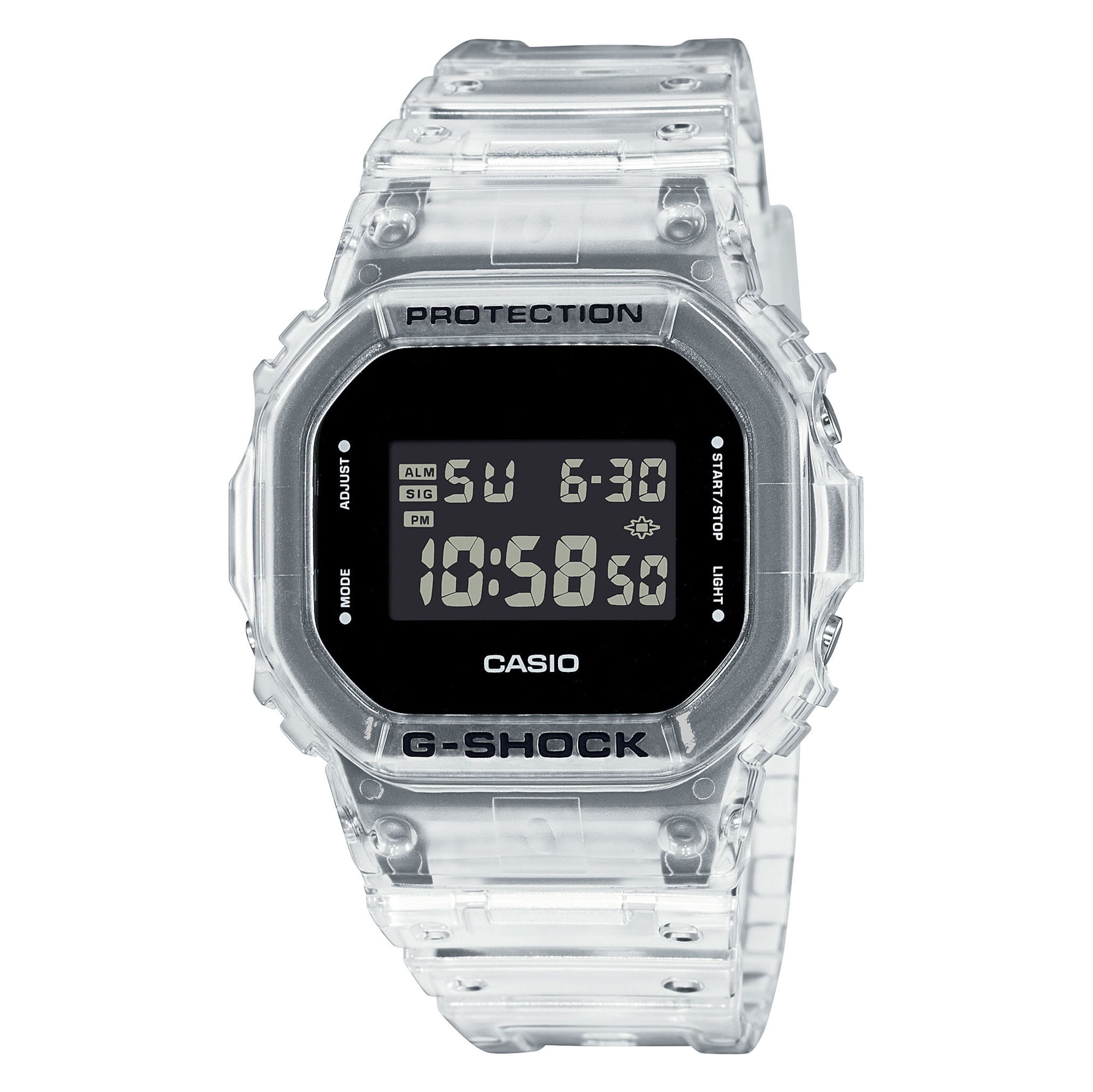 casio g shock transparent watches