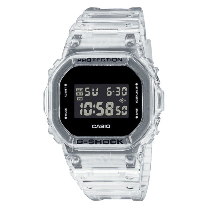 Casio G-SHOCK – DW-5600SKE Transparent Armbandsur
