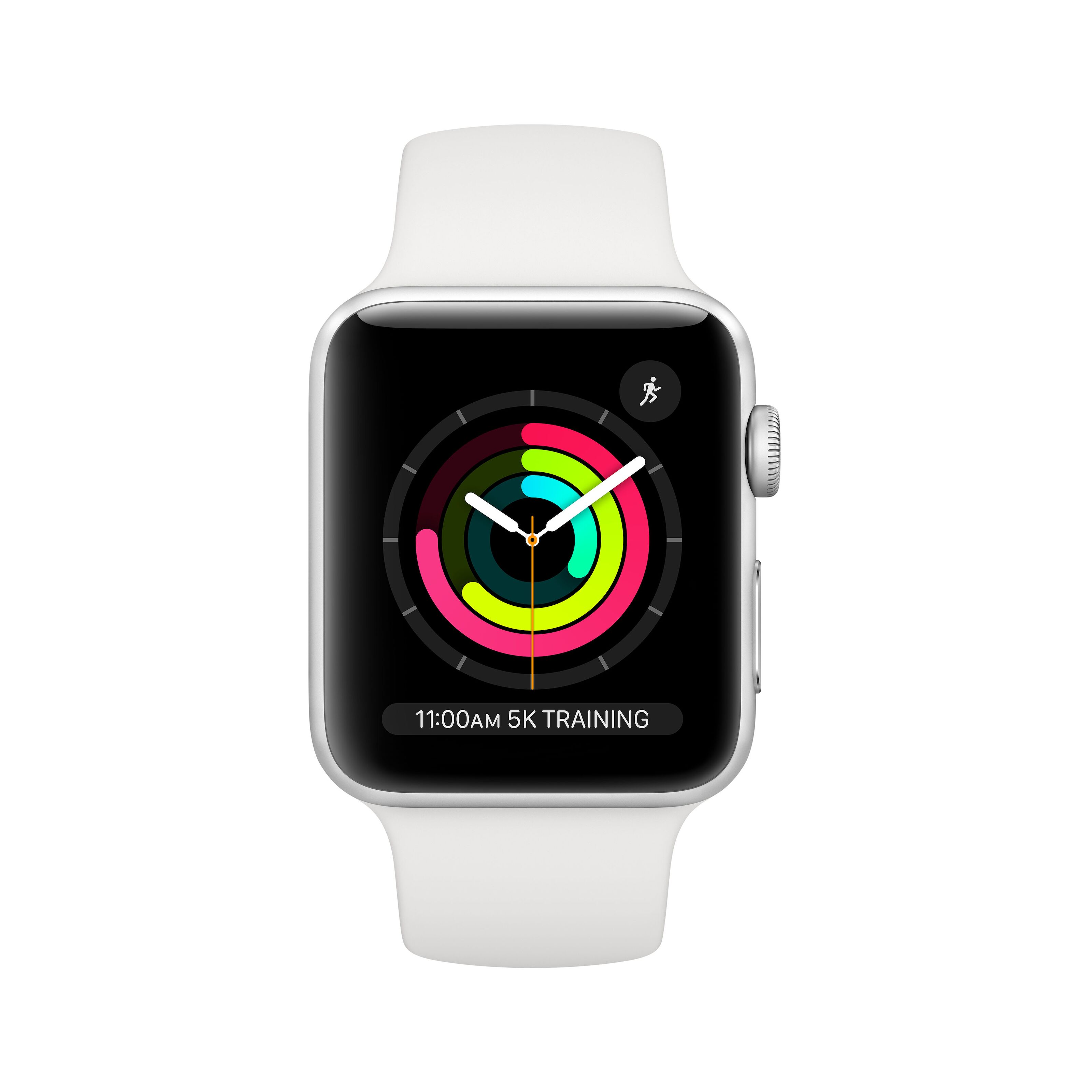 Apple Watch Series 3 (GPS) 42 mm Silver/Vit - Apple Watch Series 3 |  Kjell.com