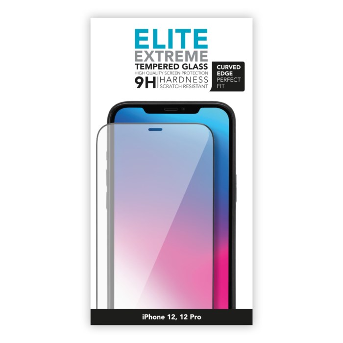 Linocell Elite Extreme Curved Skärmskydd för iPhone 12 och 12 Pro