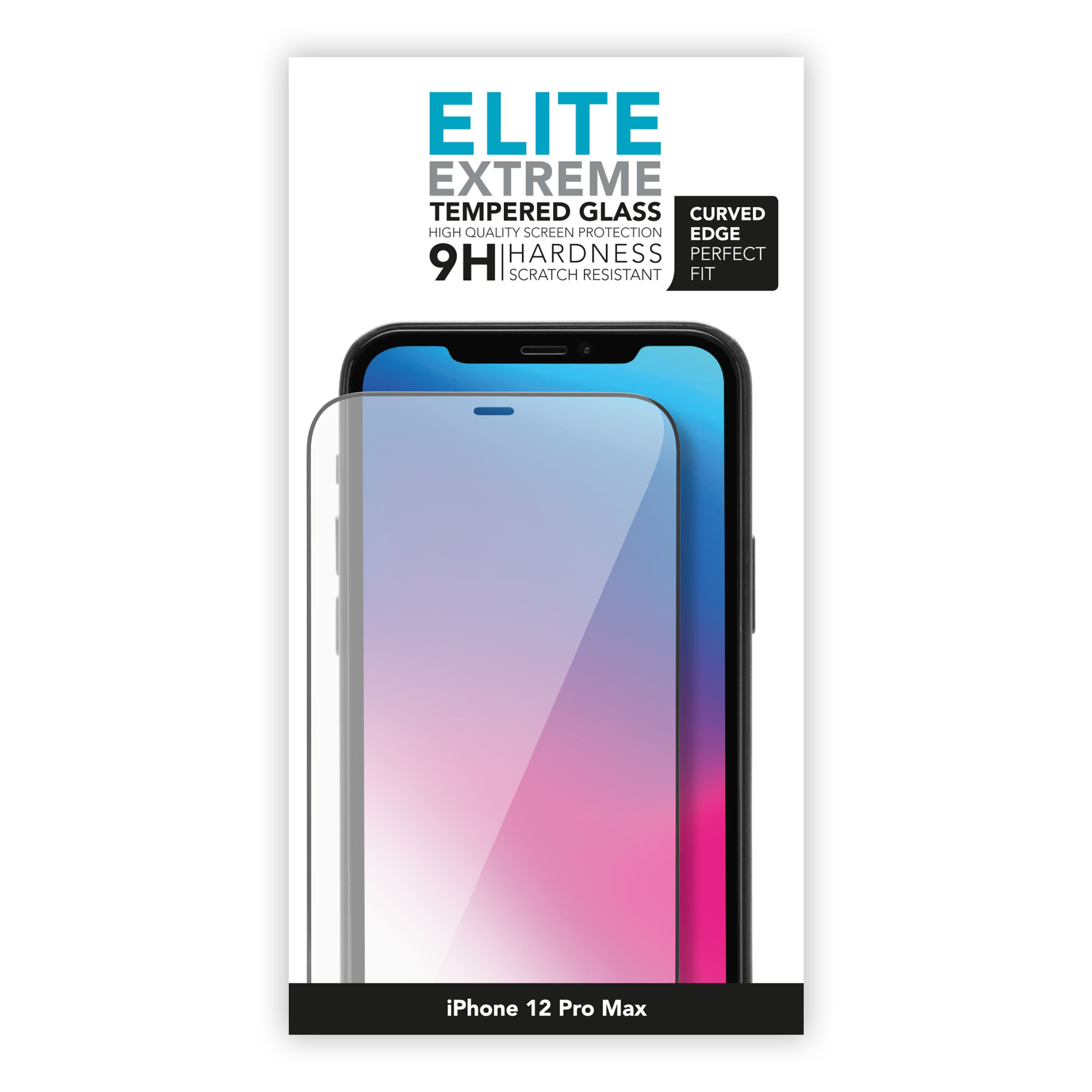Linocell Elite Extreme Curved Skärmskydd för iPhone 12 Pro Max