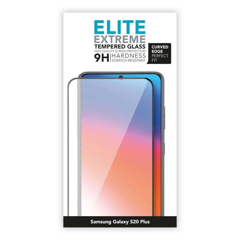 Linocell Elite Extreme Curved Skjermbeskytter for Galaxy S20 Plus